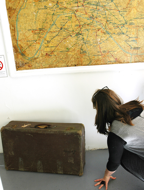 Christine Clinckx - Suitcase Paris Galerie Vanessa Quang
